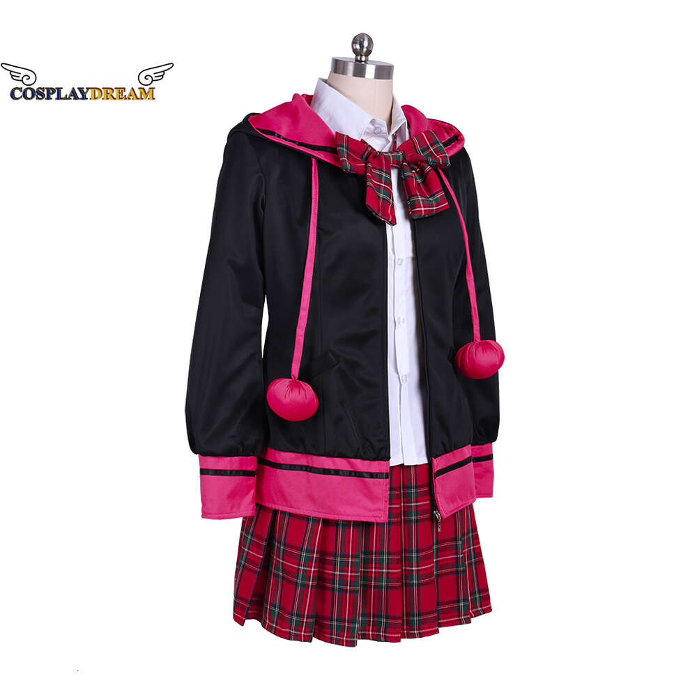 Cosplay Cosplay Game Zero Escape: The Nonary Games Yotsuba Filed Cosplay Costume Femmes Filles T-shirt Jackat Jupes Halloween Carnaval TenuesCosplay