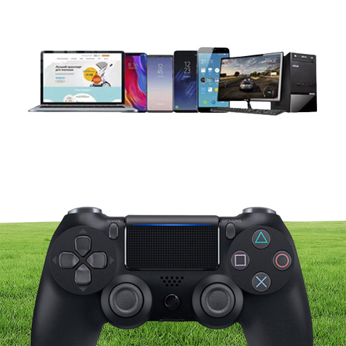 Bluetooth Wireless Controller för PS4 Vibration Joystick GamePad Game Handle Controllers för Play Station med logotyp Retail Box7367881