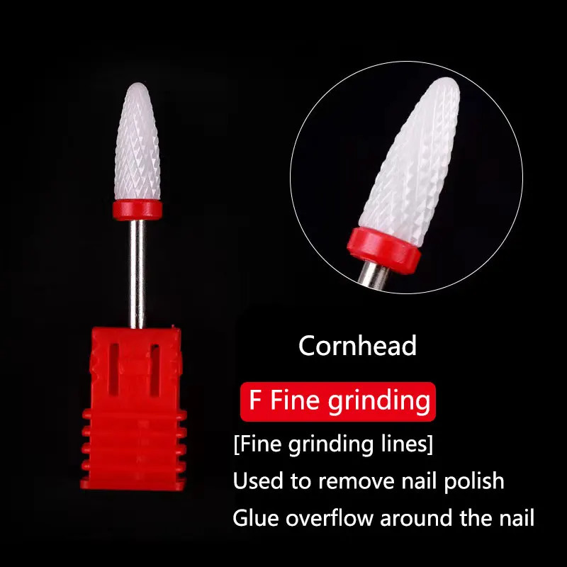 Nail Manicure Set Drill Machine Professional Electric Milling Cutter Files Bits Gel Polish Remover Tools 231017