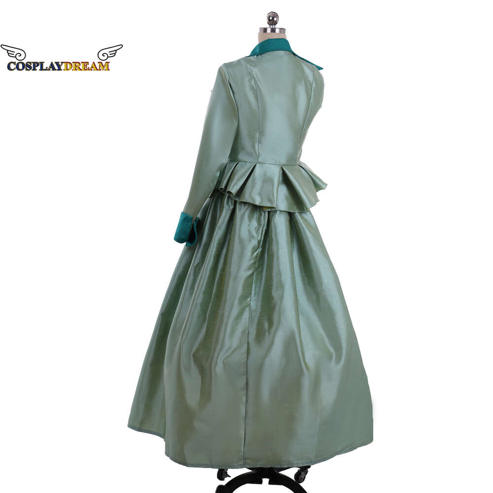 Wicked Musical Glinda Cosplay Costume Glinda Green Dress the Good Witch Cosplay Costume for Adult Women Plus SizeCosplay