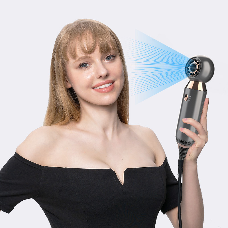 New portable Tik Tok online celebrity with leafless wind mini electric hammer hair Dryer home dormitory hotel hair salon hair dryer two hair care