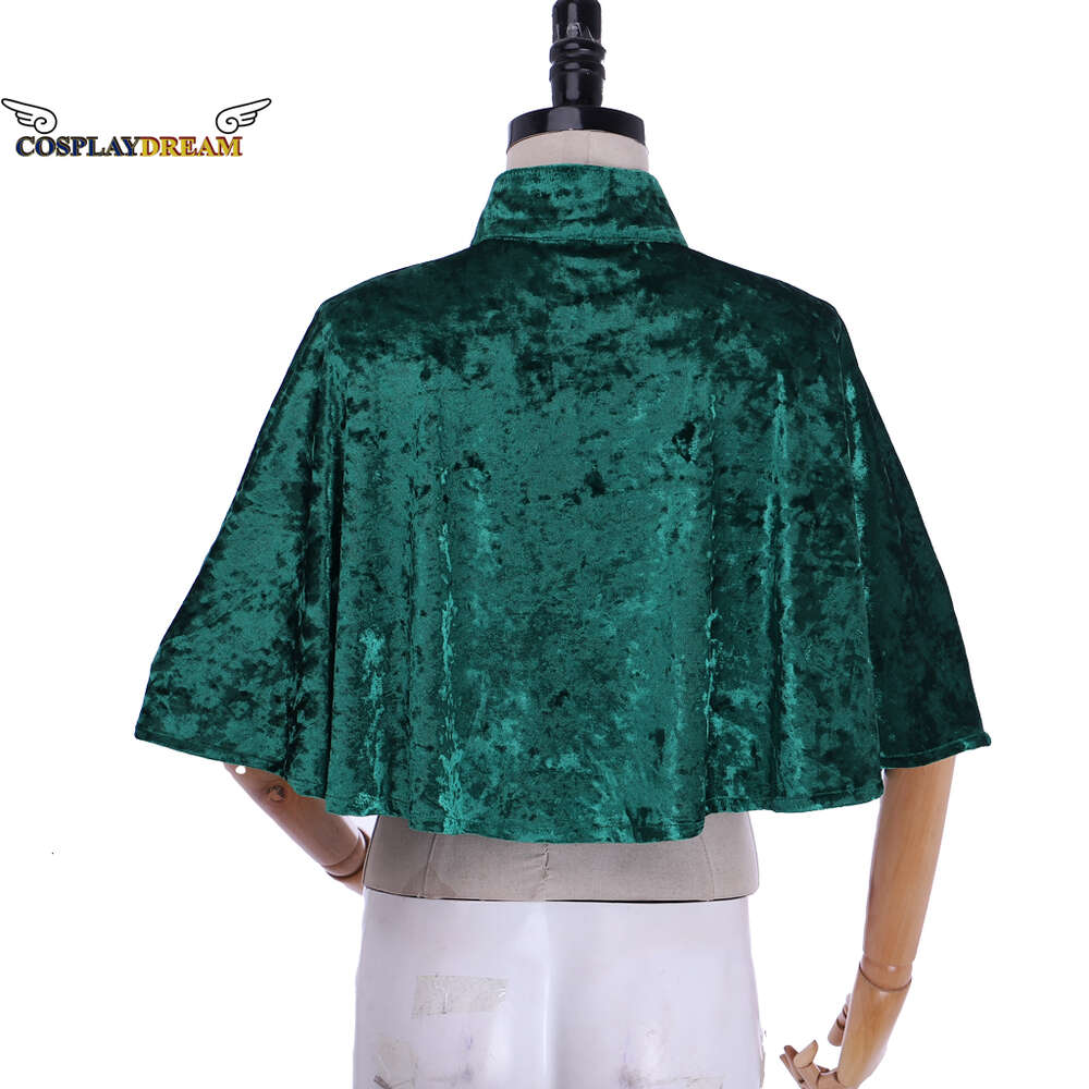 CosplayMiddeleeuwse Cosplay Accessoires Unisex Volwassen Kind Veet Korte Lengte Mantel Cape Sjaal Zwart Groen Rood Paars Victoriaans AccessorieCosplayCosplay