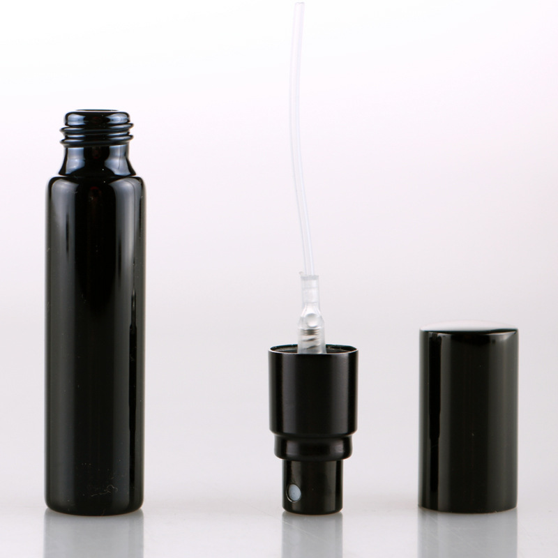 Botella pulverizadora recargable de Perfume UV, minibomba portátil, contenedores de cosméticos, atomizador para artículos esenciales de maquillaje de viaje, 10ml