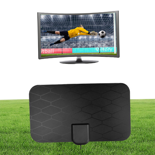 Proteable 4K Digital 1080p DVBT2 TV Antenna Booster 50 Miles HDTV för RV utomhus inomhusbil Antenna9846823