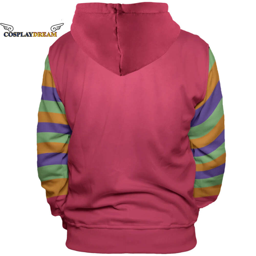 Cosplay Cosplay Mabel Pines Cosplay Kostuum Hoodie Regenboog Ster Sweatshirt Unisex Dagelijks Sportkleding Hoodie met zak Halloween-kostuum Plus SizeCosplay