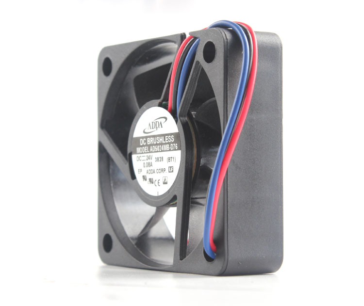 Por favor, póngase en contacto conmigo Ventilador de refrigeración del gabinete Variable Nuevo ventilador Ventilador axial original 5015 24V 0.08A 1.92W AD5024MB-D76