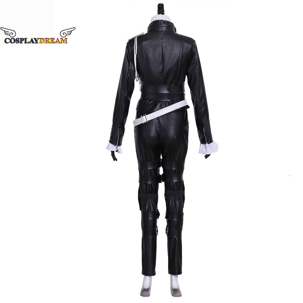 Cosplay Cosplay Anime PROMARE Mad Burnish Lio Fotia Cosplay Costume Adult Men PU Leather Jacket Suits Lio Fotia Halloween Suit Custom Made