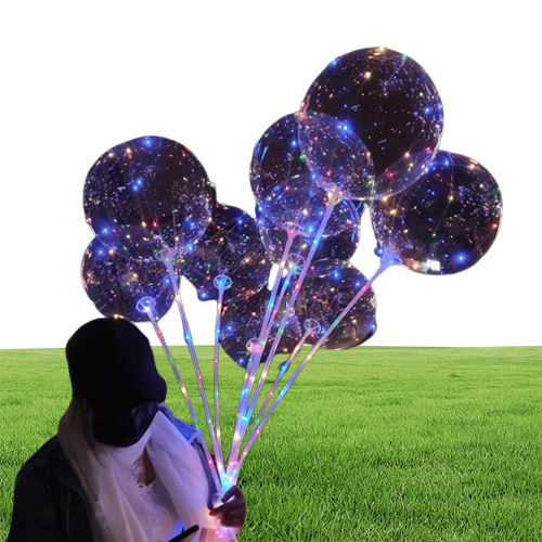 Ballon Luminal LED Ballon Transparent Colored clignosing Ballous