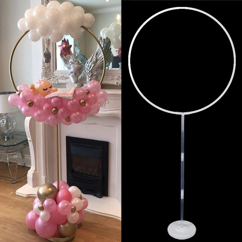 Other Event Party Supplies Round balloon stand arch balloons wreath ring Balloon Frame Holder for wedding decoration baby shower kids birthday parties 231018