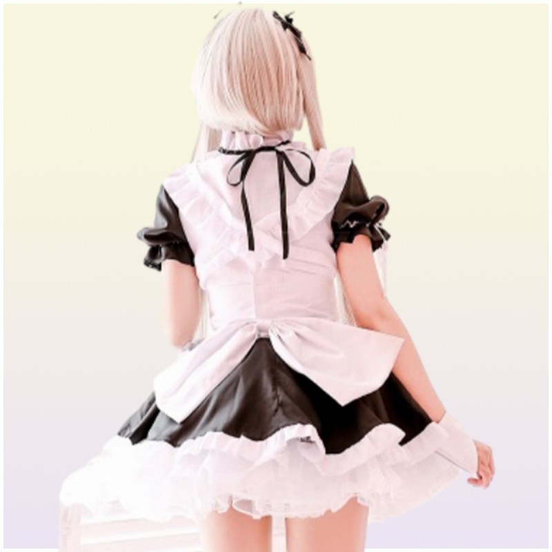 Crossdresser Sissy Maid Dress Anime Yosuga no Sora Kasugano Sora Cosplay Costume Women Men Kawaii Abiti Halloween Party4545363