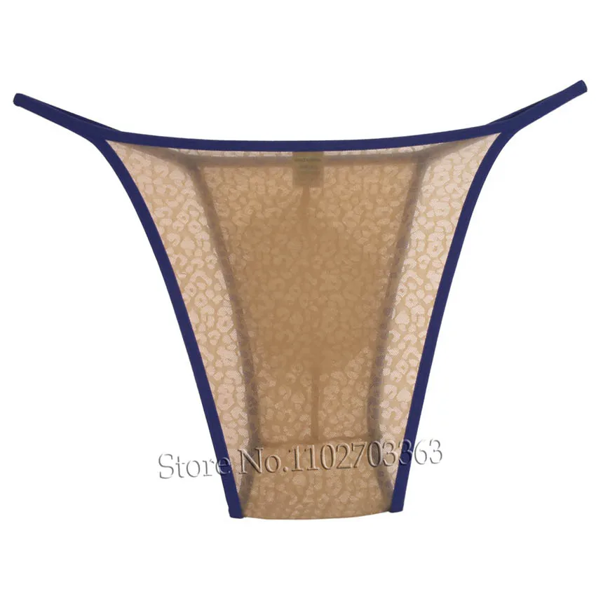 Slip brasiliani da uomo Bikini con apertura a gamba alta Jacquard Slip sfacciato in spandex Lingerie Slip comodi Tronchi Custodia Intimo elastico