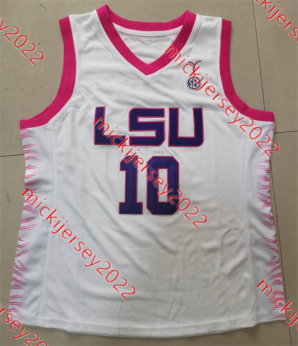 LSU Tigers Damesbasketbal 2023 Nationaal kampioen Jersey Angelica Velez Hailey Van Lith Mikaylah Williams Janae Kent Aalyah Del Rosario Aneesah Morrow LSU Jersey