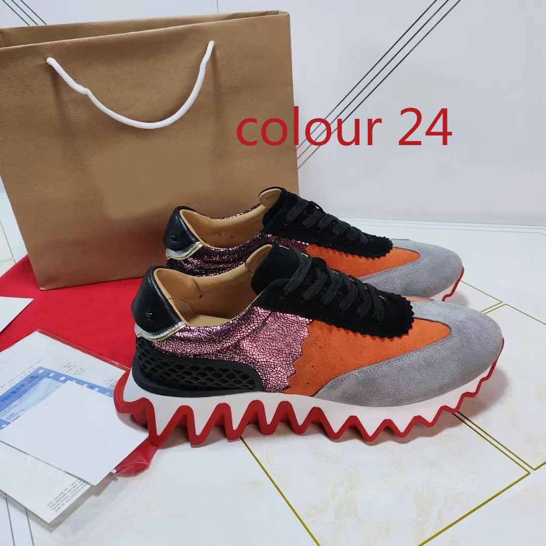 rivet Casual shoes women Travel leather lace-up sneaker cowhide fashion lady Flat designer Running Trainers Letters woman shoe platform men gym sneakers size 35-46