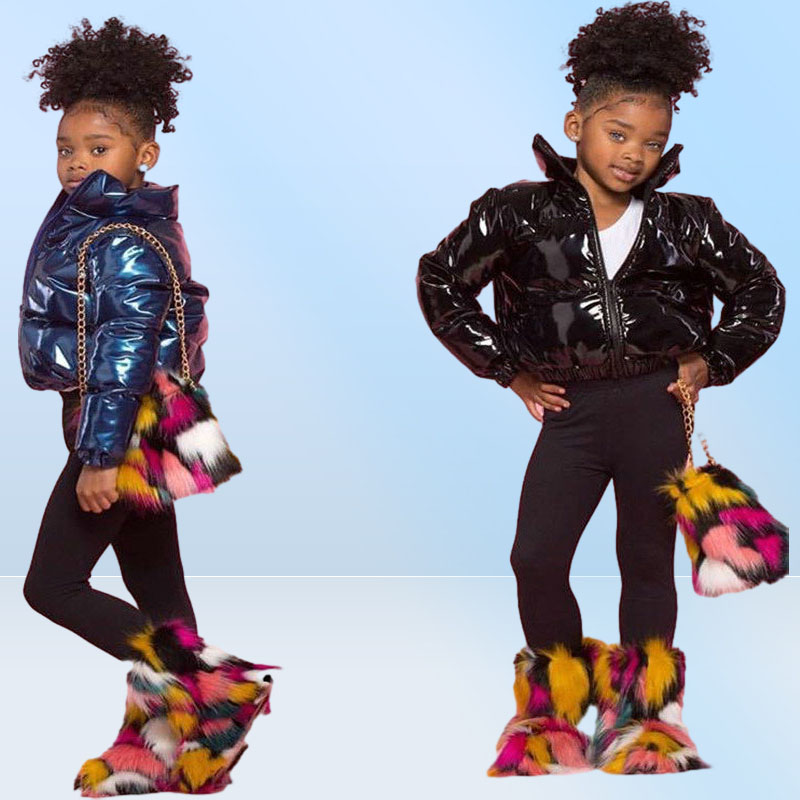 Kids Designer Boy Girls Fashion Down Coat Enfants d'hiver Vestes Wadded Vestes Bébé garçons filles décontractées