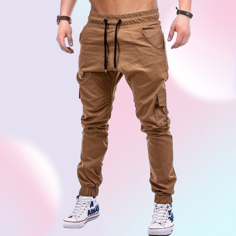 2021 Designer men Yoga Outfit pants casual loose quick dry long pant running gym pocket jogger sports sweatpants jogging trouser pockets bottom elastic g5OB#3580216