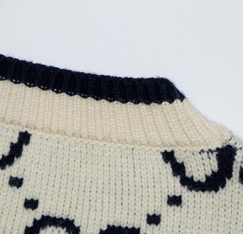 Дизайнерский свитер для мужчин и женщин для пожилых людей, классический отдых, многоцветный, осень-зима, согреться, удобно, Top1