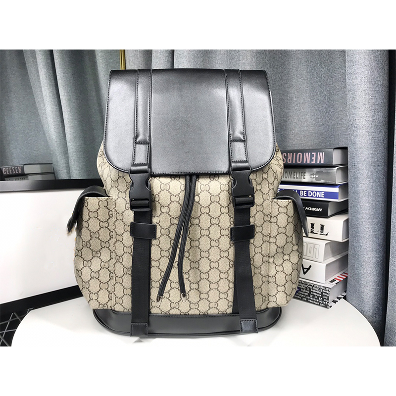 Lyxdesigner Travel ryggsäck Mens läder axel crossbody väska bokstav g skolväska ryggsäckar kvinnor messenger tygväskor handväska