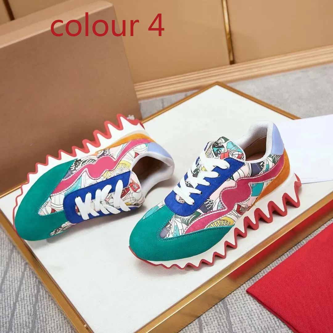 rivet Casual shoes women Travel leather lace-up sneaker cowhide fashion lady Flat designer Running Trainers Letters woman shoe platform men gym sneakers size 35-46