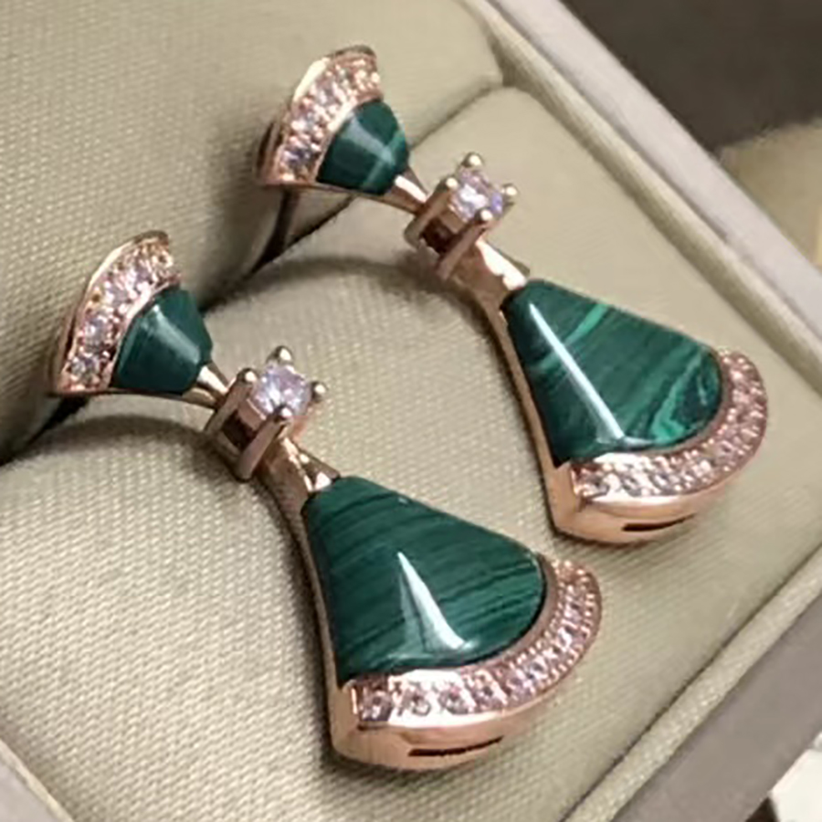 Stud Designer jóias mulher brincos para mulheres jóias de luxo de aço inoxidável ouro branco preto vermelho verde pingente presente para os amantes