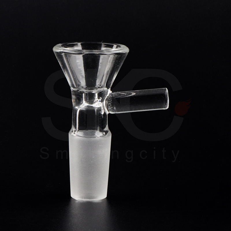 DHL grátis!! Coletor de cinzas de vidro 14mm 18mm de espessura Pyrex Clear Bubbler Ashcatcher com tigela de vidro Coletores de cinzas para copos bongs dab rigs