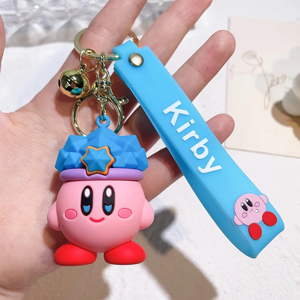 إزالة الضغط على مجموعة Key -keychain choice نموذج PVC Cartoon Bag Doll Toys Gift