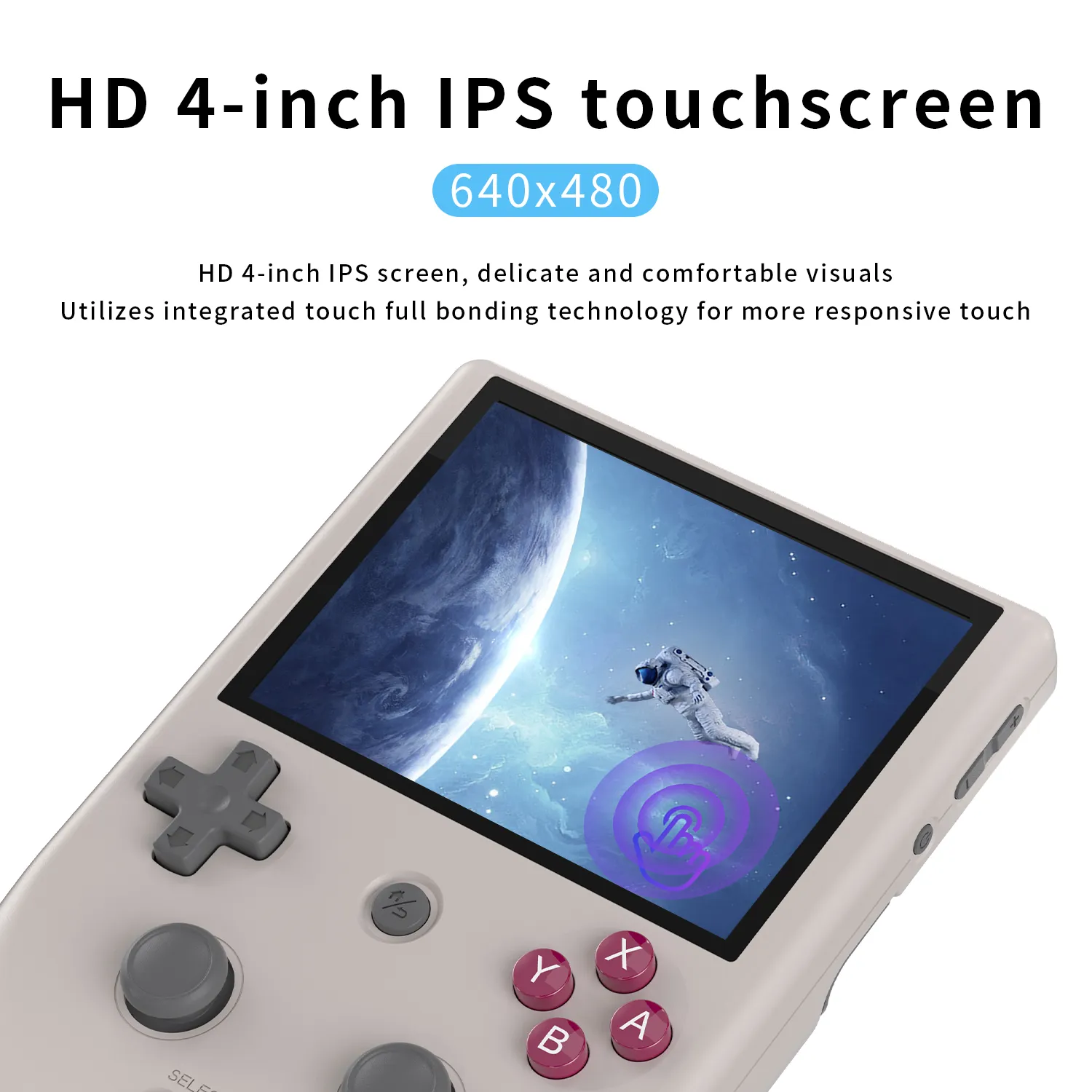 RG405V Handheld gameconsole 4 inch IPS touchscreen Android 12 Unisoc Tiger T618 64-bit gamespeler