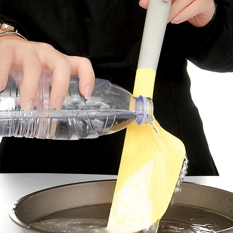 Extra duży silikonowy skrobak do pieczenia 34 cm Non Stick Butla Spatule Gładsza rozładowca odporna na ciepło do ciastek do ciasta