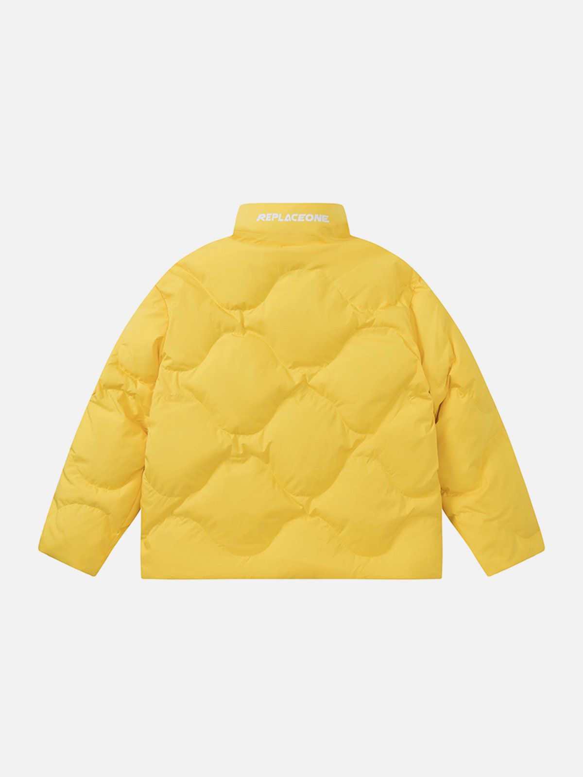 Puffer Jackets rockar modefavorit när det gäller streetwear solid dubbel blixtlås vinterrock