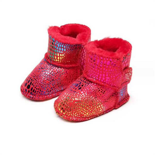 Klassische Baby-First-Walker-Schuhe, Winterschuhe für Neugeborene, Designer-Schuhe für Jungen und Mädchen, warme Baby-Schneestiefel