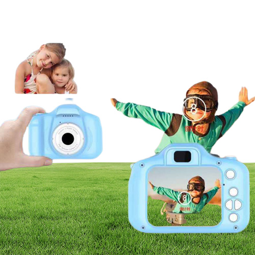 X2 Mini caméra enfants jouets éducatifs moniteur pour cadeaux de bébé cadeau d'anniversaire appareils photo numériques 1080P caméra vidéo de projection S2834684