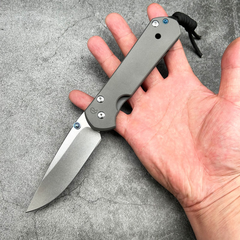 Chris Reeve Großes Sebenza Klappmesser TC4 Griff aus Titanlegierung D2 Klinge Überleben Outdoor Camping Jagd EDC Werkzeuge Taktische Ausrüstung Selbstverteidigung Taschenmesser