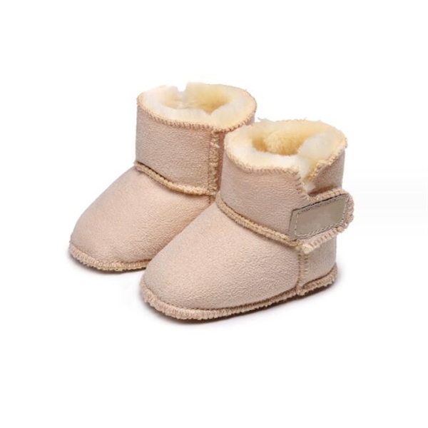 Baby Babyschoenen schoenen winter pasgeboren baby schoenen met zachte zolen klassieke designer jongens en meisjeslaarzen baby warme snowboots