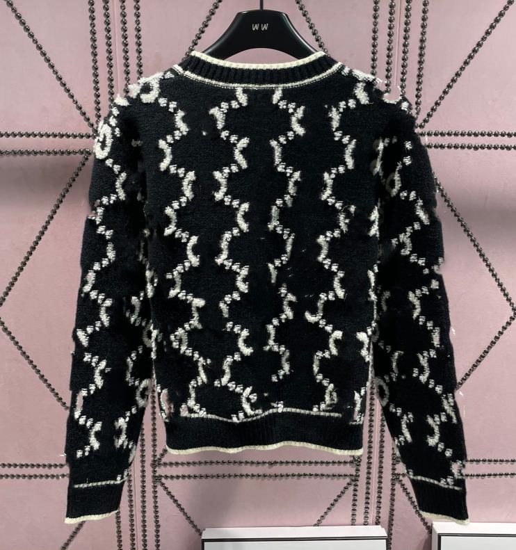 sweater hoodie designers Allover letter tech Fleeces sweaters printed otton knit crewneck Men women letter sportswear