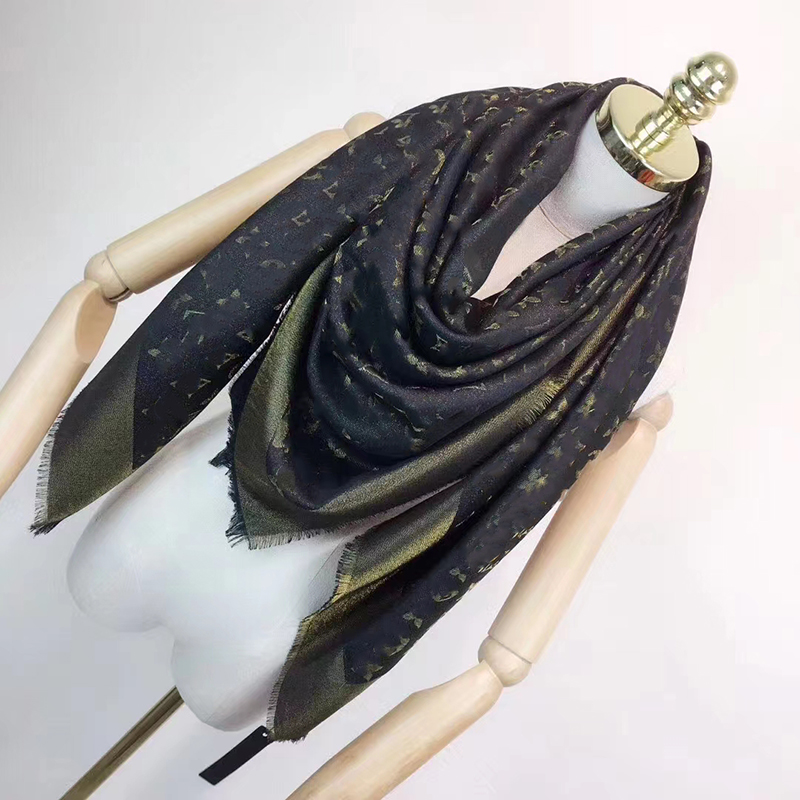 sciarpa firmata Sciarpa donna moda Sciarpa di lusso Cashmere Scialle spesso Donna Inverno Avvolge lungo Hijab con nappa Bufanda Le foulard Sciarpa morbida Morbida da indossare di alta qualità