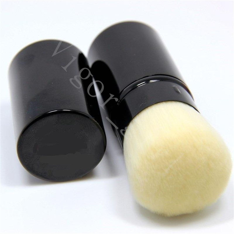 C Pinceles de maquillaje Brocha de maquillaje de marca de lujo para niña Les Beiges Pinceau Kabuki Brochas para polvos sueltos para rubor retráctiles con caja Herramientas de maquillaje estirables de alta calidad