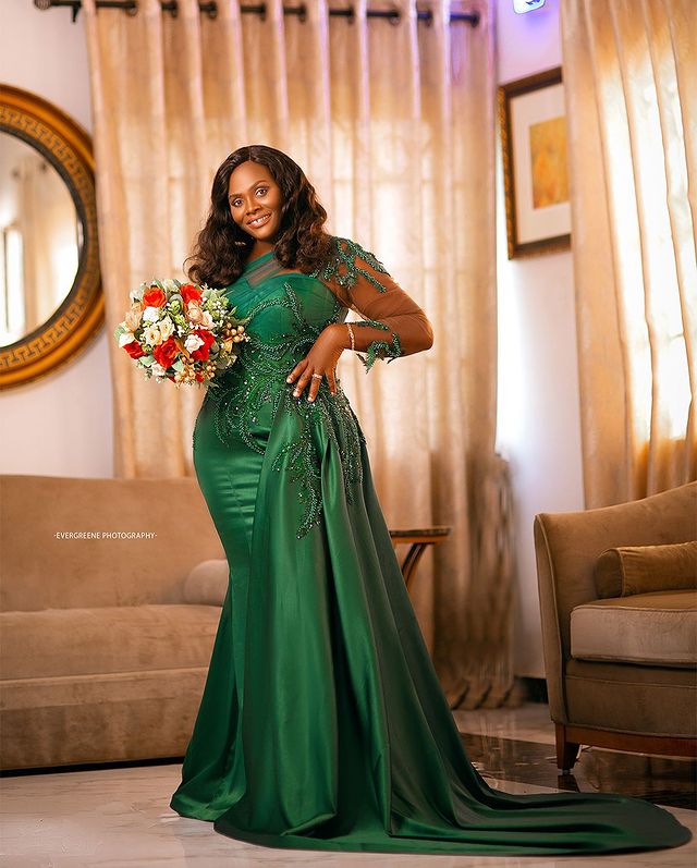 2023 Oct Aso Ebi Arabic Green Mermaid Prom Dress Beaded Lace Evening Formal Party Second Reception Birthday Engagement Gowns Dresses Robe De Soiree ZJ318