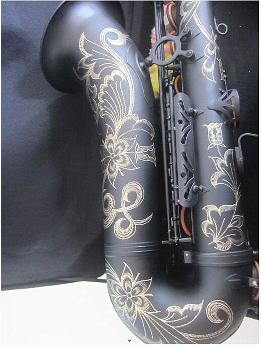 Hoogwaardige Tenor Saxofoon STS-R54 Model Mat Zwart Muziekinstrument Professionele Spelen Tenor Sax Met Case Accessoires