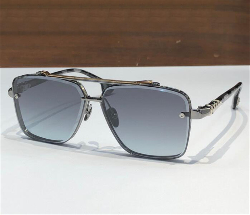 Nowe okulary przeciwsłoneczne o powierzchni nowej mody 5239 wykwintne k złota rama rozcięta obiektyw retro kształt popularny i obfity styl wysokiej klasy Outdoor Uv400 Okulowca