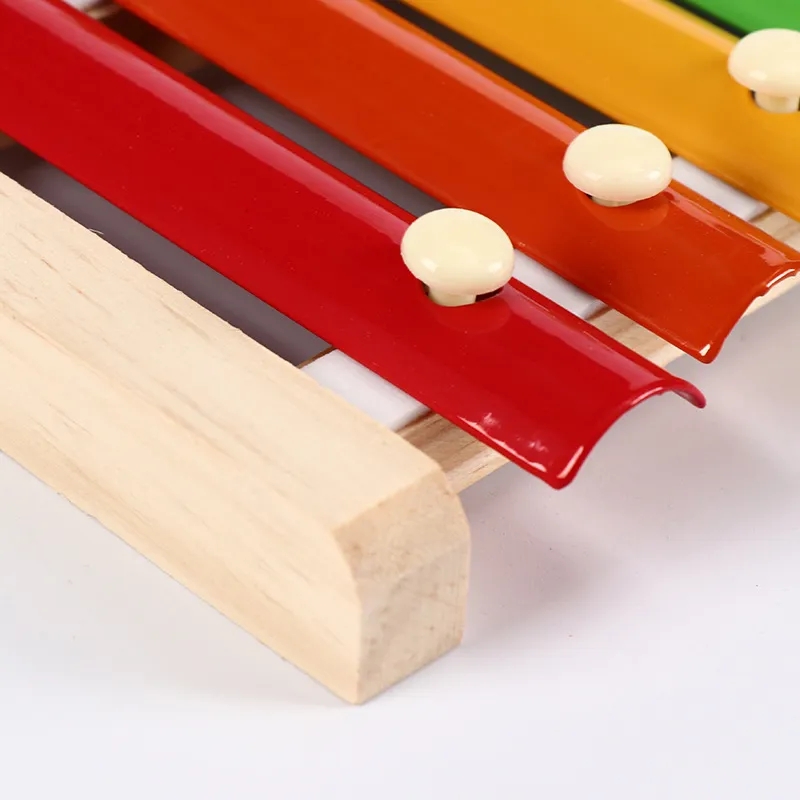 Partihandel Baby Music Instrument Toy Wood Xylophone Infant Musical Funny Toys For Boy Girls Education Toys