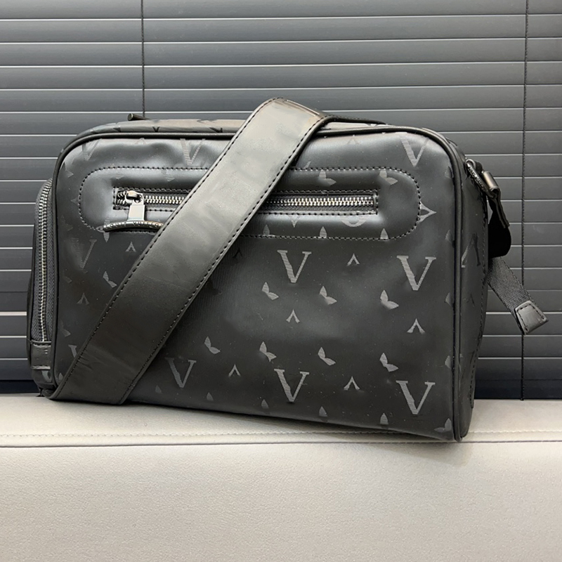 Klasyczne wyskakujące laser designer messenger crossbody torebka słynna stary kwiat mężczyźni losowy torb