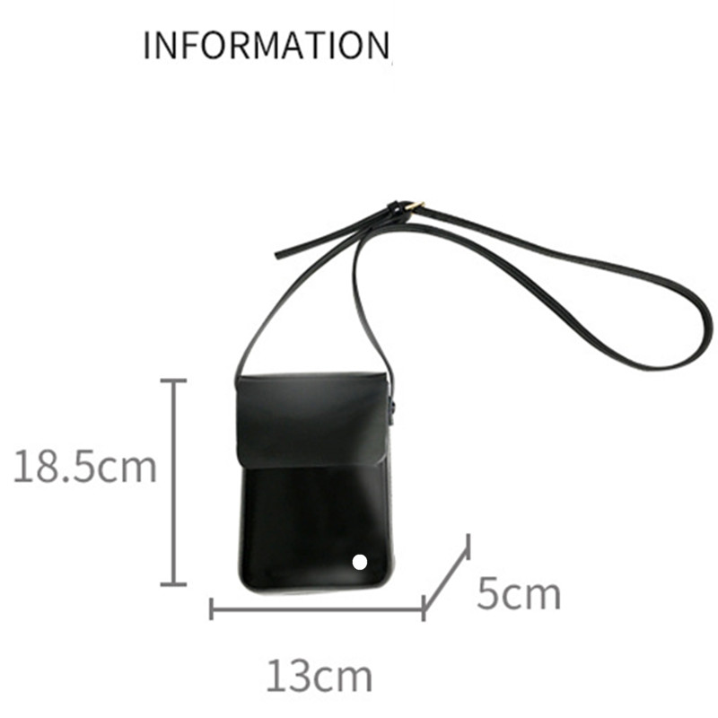 LL-1029 Femmes Fanny Pack téléphone sacs à main poche poitrine sacs voyage sac à bandoulière sacs à main en cuir PU Mini sacs à bandoulière réglable