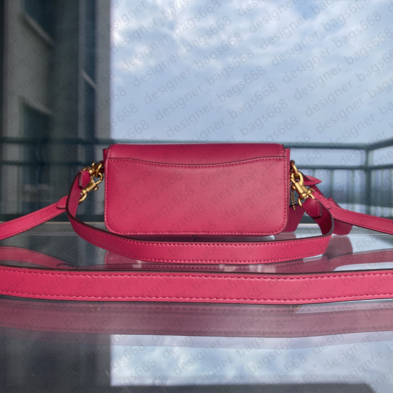 Nuevo bolso Baguette 7A Bolso de diseñador Bolso cruzado de lujo Bolso de moda para las axilas Bolso de hombro de alta calidad Bolso de cuero genuino Bolso de mujer