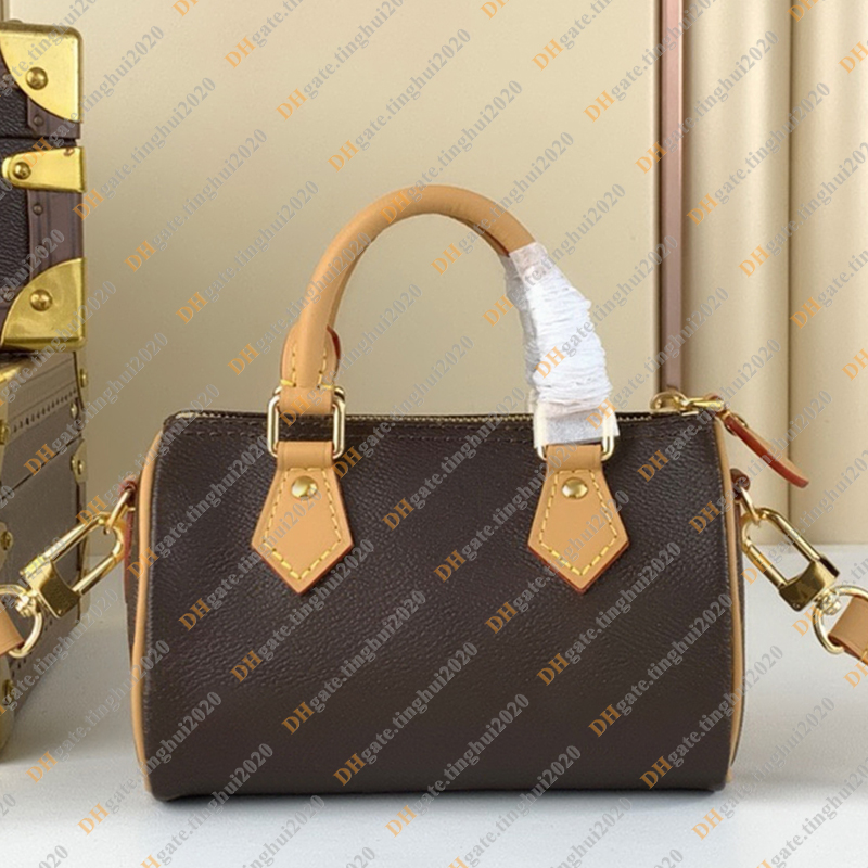 Dam Fashion Casual Design Luksus 23 Świąteczne skrzynki na torebkę torebki na ramię top lustro Jakość M82624 N40511 torebka torebka