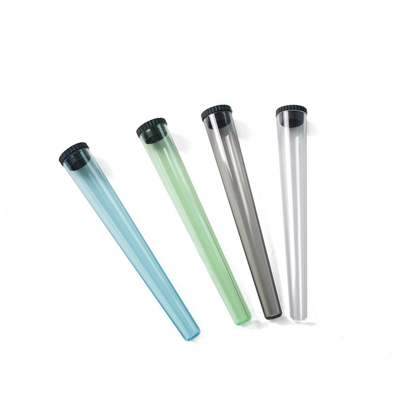 Pre Roll Plastic Package Tube Cone Packing Bottle Case Storage Containers for Smoking Self Rolling Cigarette Pre-roll Joint