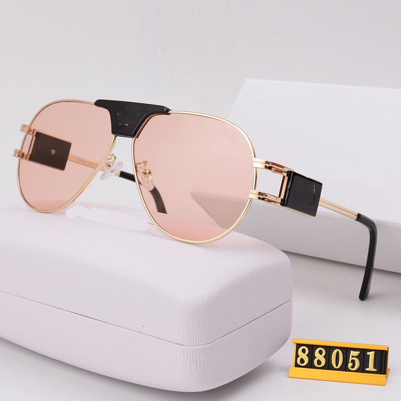 Mode Top Qualität Klassische Pilot Stil Gradienten Sonnenbrille Männer Frauen Luxus Marke Design Sonnenbrille Mit Fall 88051
