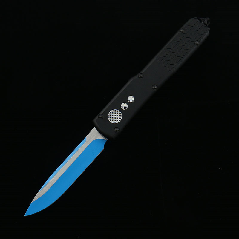 MT-Version SL JK Knives Blaue D2-Stahlklinge 6061-T6 Griff aus Luftfahrt-Aluminiumlegierung Camping Survival Outdoor EDC Jagd Taktisches Werkzeug Abendessen Taschenmesser