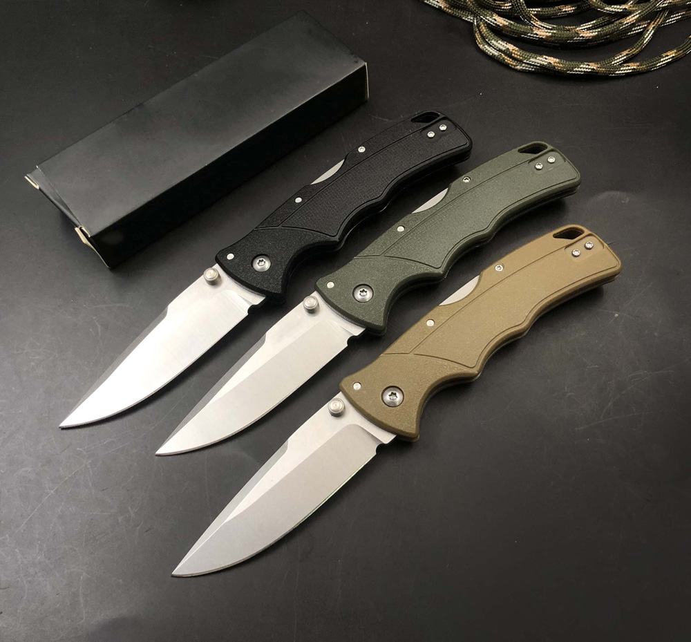 Ny C3SPSS Pocket Folding Knife 4116SS Stone Wash Blade GFN Handle Outdoor Camping vandring EDC Survival Tactical Knives With Retail Box