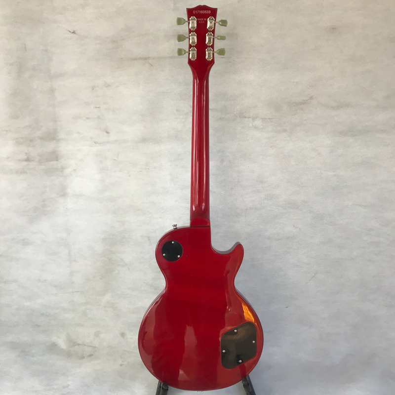 Guitare électrique LP main gauche, guitare marron. Hit classique, excellente qualité sonore, livraison gratuite