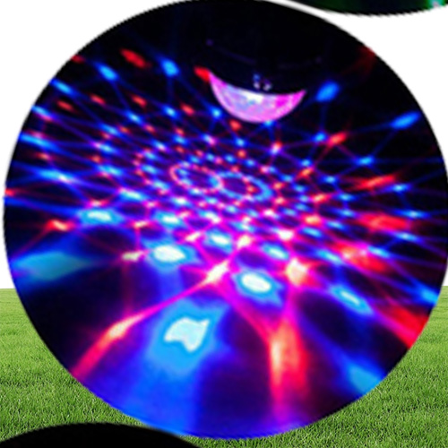 EPACKET przenośny laserowy lampa Lampa Stage LED LED RGB Siedem Tryb oświetlenia Mini DJ -Laser z zdalnym sterowaniem na Boże Narodzenie PAR4937469