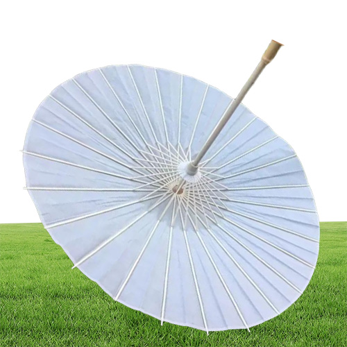 matrimoni nuziali Parasoli bianchi Ombrellas Beauty Oggetti di bellezza Mini Craft Ombrello Diametro 60CM5859651